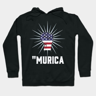 4th Of July: "Murica Shirt Hoodie